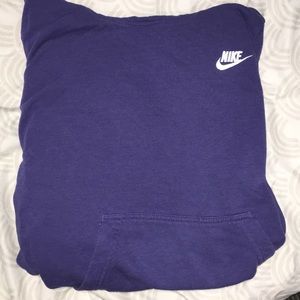 Purple NIKE hoodie
